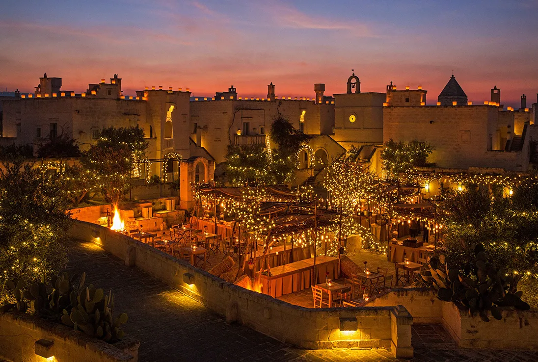 Borgo Egnazia, l’atmosfera calda delle feste in Puglia