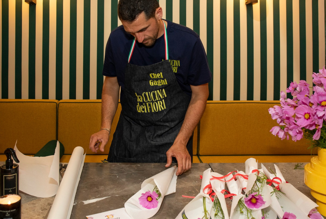 Chef Gaghi e la Cucina dei Fiori in cinque domande