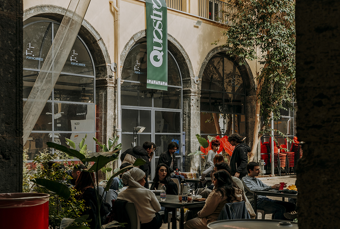 A Quostro “Il Mercato della Terra Slow Food”: nel chiostro di Foqus