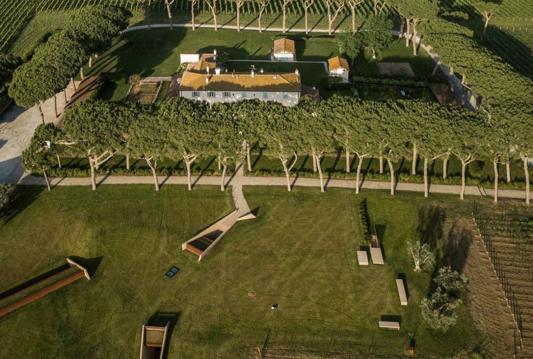 Guado al Tasso, la tenuta sotterranea nel cuore di Bolgheri